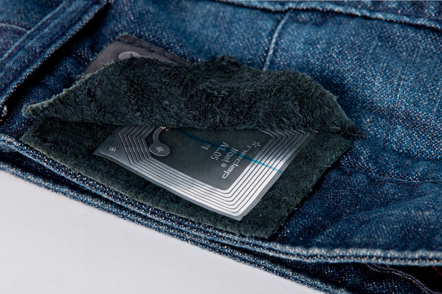 RFID tags in fabric